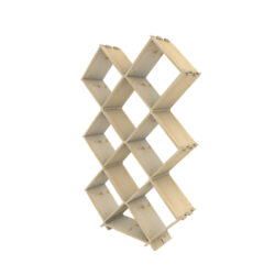 KEYWIX CAVE A VIN Kit HAUT 1 16 bouteilles par carre epicea