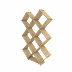 KEYWIX CAVE A VIN Kit HAUT 1 16 bouteilles par carre pin