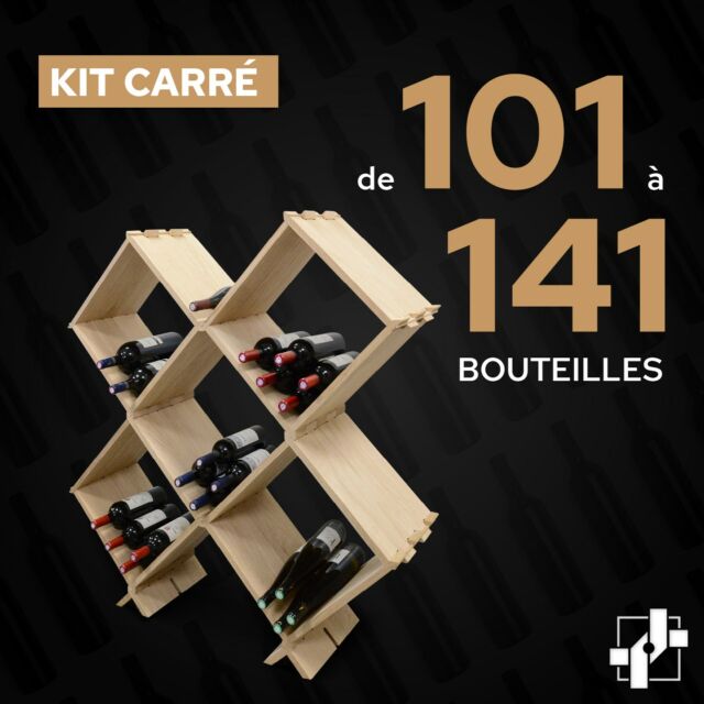 Une capacité de stockage optimale avec KEYWIX ! 🍷

Grâce à nos différents kits, rangez facilement toutes vos bouteilles.

KITS CARRÉS de 101 à 141 bouteilles
KITS LONGS de 170 à 232 bouteilles
KITS HAUTS de 158 à 216 bouteilles

Et si vous manquez de place, adaptez votre capacité de stockage grâce à nos extensions.

Pour commander votre kit 👉 https://keywix.fr/produit/kit-cave-vin-carre/

#caveavin #keywix #stokage #madeinfrance