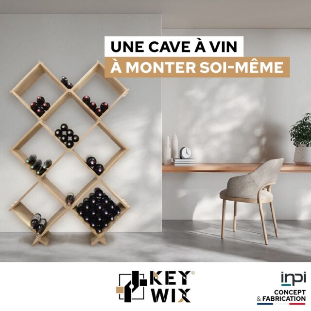 Envie d’avoir  votre propre cave à vin ?🍷✨

Rien de plus simple avec KEYWIX, et la concevoir devient un jeu d'enfant.
Les étagères en bois KEYWIX s'emboîtent, sans besoin de colle, de clou ou de vis, à la manière de la technique japonaise.

Solide, amovible et esthétique ces assemblages assurent la noblesse du meuble et la possibilité de le modifier selon vos besoins. 

Et pour vous guider, une notice de montage très simple est livrée avec tous les kits et les étagères sur mesure.🛠️

Pour plus d'informations 👉 https://keywix.fr/faq/
 
#keywix #vin #madeinfrance #étagère