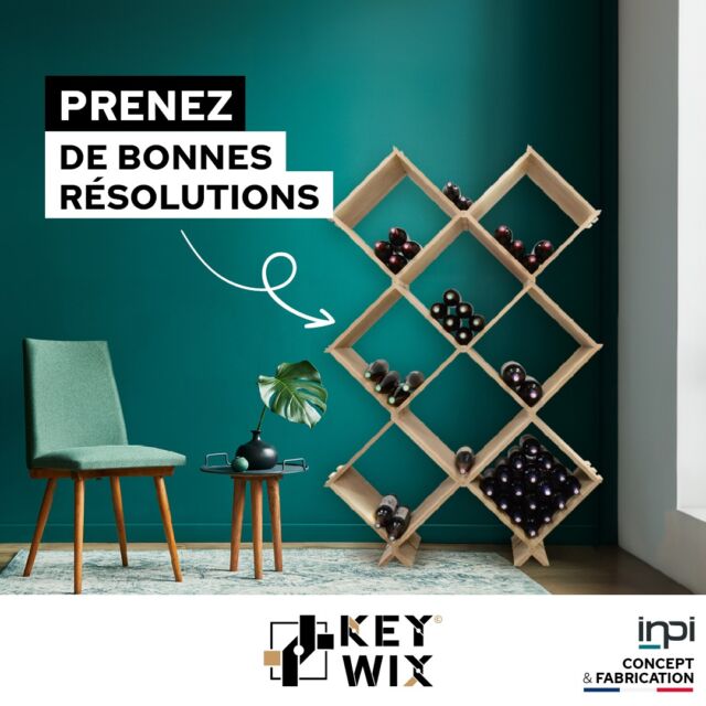 Envie de prendre de bonnes résolutions pour la rentrée ? 😁

Découvrez nos casiers de rangement à vin modulables, simples à monter sans vis ni clou.
Que vous soyez amateur ou professionnel, notre système breveté garantit un assemblage ingénieux et résistant.

En ➕ ajoutez des modules à l'infini pour augmenter votre capacité de stockage au fur et à mesure de vos achats de vin.

N'attendez plus pour aménager votre cave à vin 👉 https://keywix.fr/produit/kit-cave-vin-carre/

#keywix #caveavin #rangements