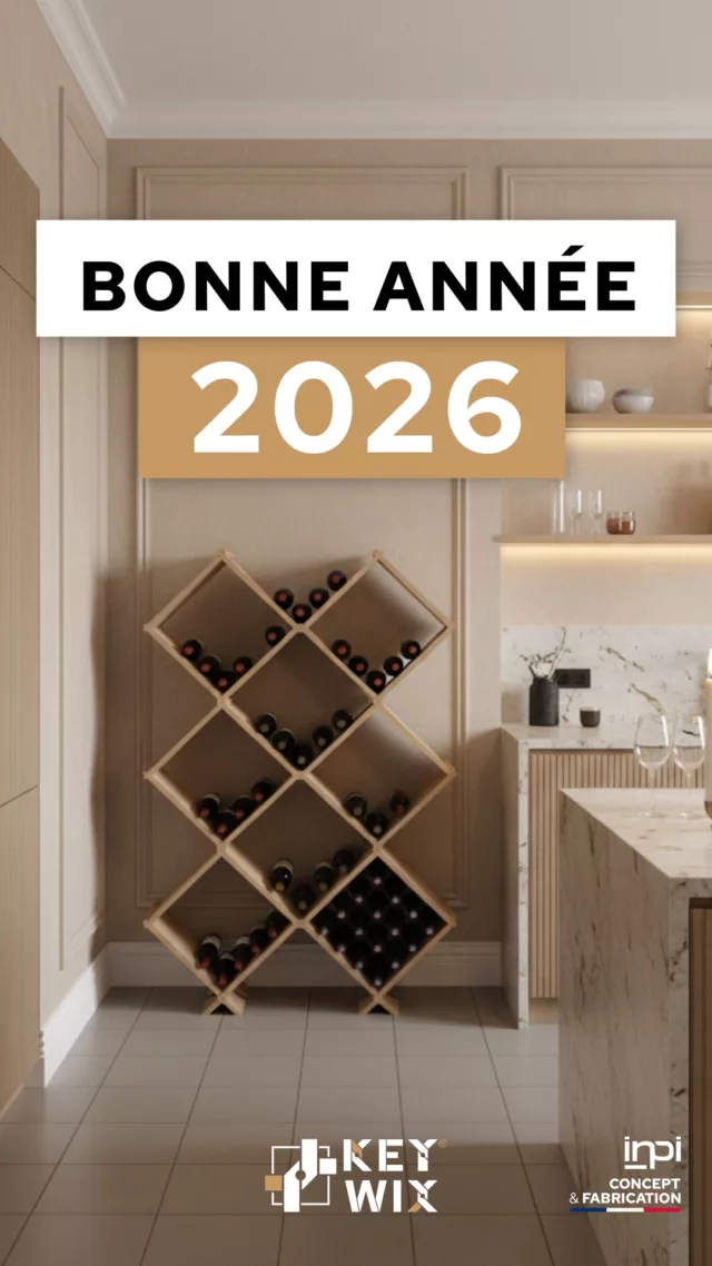 Toute l'équipe Keywix vous souhaite une bonne année 2026 ! 🎉

Que cette nouvelle année soit placée sous le signe de nouveaux projets, de réussites partagées et de moments de convivialité autour de belles bouteilles 🍷

#keywix #caveavin #bonneannee
