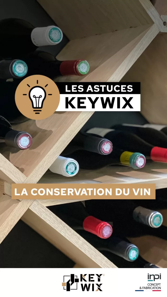 Bien conserver son vin : les essentiels avec Keywix 🍇

Pour préserver les arômes et le potentiel de garde de vos bouteilles, quelques règles simples font toute la différence :
✔️ Stockez les bouteilles couchées pour maintenir le bouchon humide
✔️ Maintenez une température stable autour de 14 °C
✔️ Assurez un taux d’humidité d’au moins 80 % pour protéger les bouchons
✔️ Conservez votre cave dans l’obscurité pour préserver les saveurs

Adoptez ces bonnes pratiques et dégustez vos vins dans des conditions optimales. 🍷

#conservationduvin #vin #caveavin #oenologie #keywix