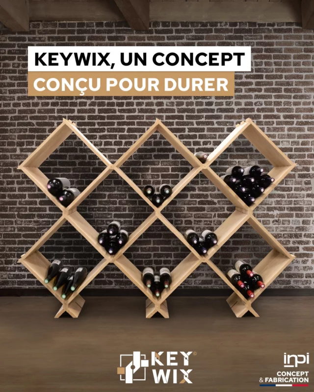 Découvrez KEYWIX, notre concept breveté et usiné dans nos locaux en Anjou 🇫🇷

Nos différents kits ont été étudiés pour supporter jusqu'à 200 bouteilles selon le modèle choisi. Vous pouvez le constater par vous-même : aucune déformation, aucun affaissement, pas besoin de renfort ! 

Votre cave à vin est conçue pour durer 🍷

@produitenanjou 
#madeinfrance #keywix #stockage #caveavin