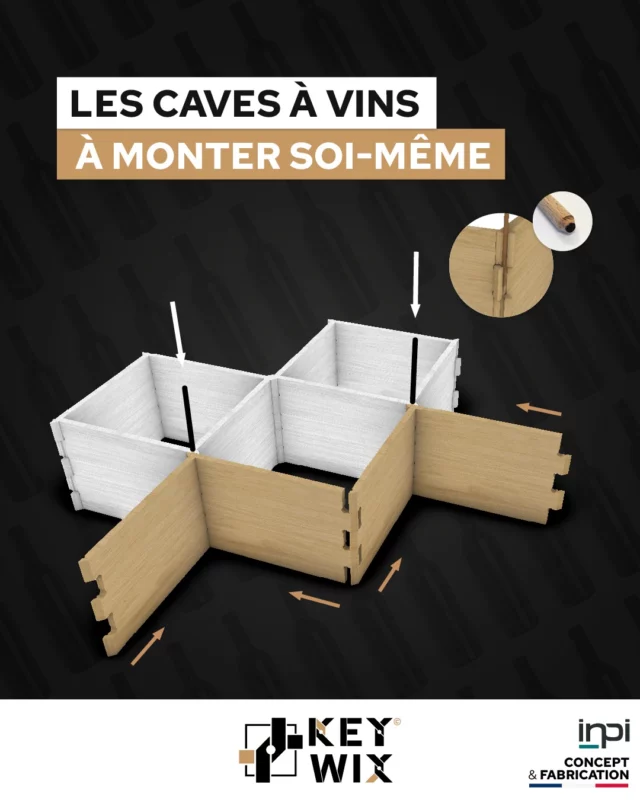 En quête de simplicité et durabilité ? KEYWIX est la solution. 🤩

Assemblez facilement votre espace avec notre système breveté, sans besoin de clou ni de vis. Montez et démontez avec facilité, et ajoutez des modules à l'infini en fonction de vos achats de vin.

Que vous soyez amateur ou professionnel, optimisez votre espace avec facilité. 🛠️

Découvrez nos caves à vin modulables sur notre site 👉 https://keywix.fr/

#madeinfrance #keywix #stockage #avantagescaveavin #caveavin