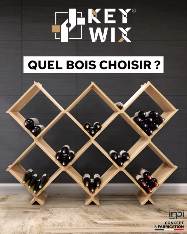 Quels bois choisir pour votre KEYWIX ? 🪵

1️⃣ Le chêne : sa couleur se bonifiera avec le temps, tout comme votre vin, ajoutant une touche unique à votre cave.
2️⃣ L'épicéa : ce bois offre un style rustique et naturel évoluant au fil des saisons.
3️⃣ Le pin : sa teinte claire et chaleureuse, style chalet, offre à votre future cave un style accueillant et convivial.

Vous avez fait votre choix ? Demandez votre devis 👉 https://keywix.fr/produit/kit-cave-vin-carre/

#keywix #caveavin #rangements #madeinfrance