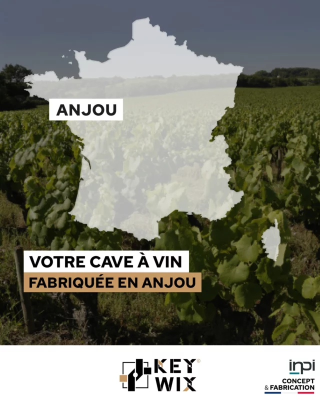 Saviez-vous que KEYWIX est fabriqué en ANJOU ? 🇫🇷

Découvrez notre cave à vin écoresponsable, fabriquée au cœur des Mauges ! 🍷

🌳 En bois massif naturel et local, elle est conçue avec précision et inspirée par l’ébénisterie japonaise. Sans clou, ni vis, ni colle !

📐 Design ingénieux, hyper résistant et breveté, pour un intérieur à la fois élégant et durable. 

Des kits de cave à vin sont proposés à partir de 319€ pour + de 100 de bouteilles.
Découvrez la qualité d’une cave à vin en bois massif, à monter soi-même.
👉​ https://keywix.fr/